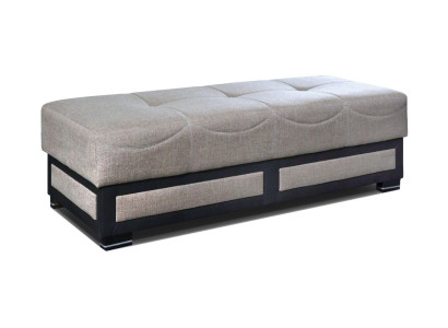 Design Stool Bench seat 139x58cm Luxury Puffs Stool Furniture Upholstered Stool
